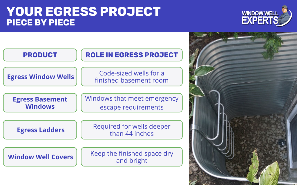 your egress project infographic