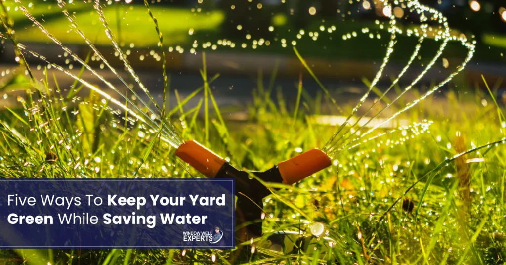 Five Ways To Keep Your Yard Green While Saving Water