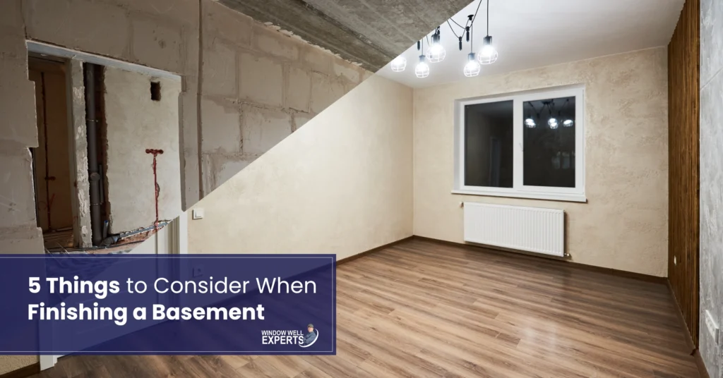 5 Things to Consider When Finishing a Basement