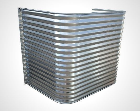 Galvanized Steel Window Well