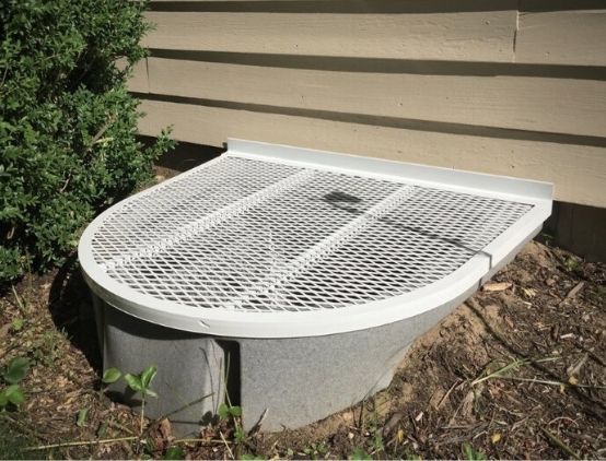 white-rounded-steel-egress-grate