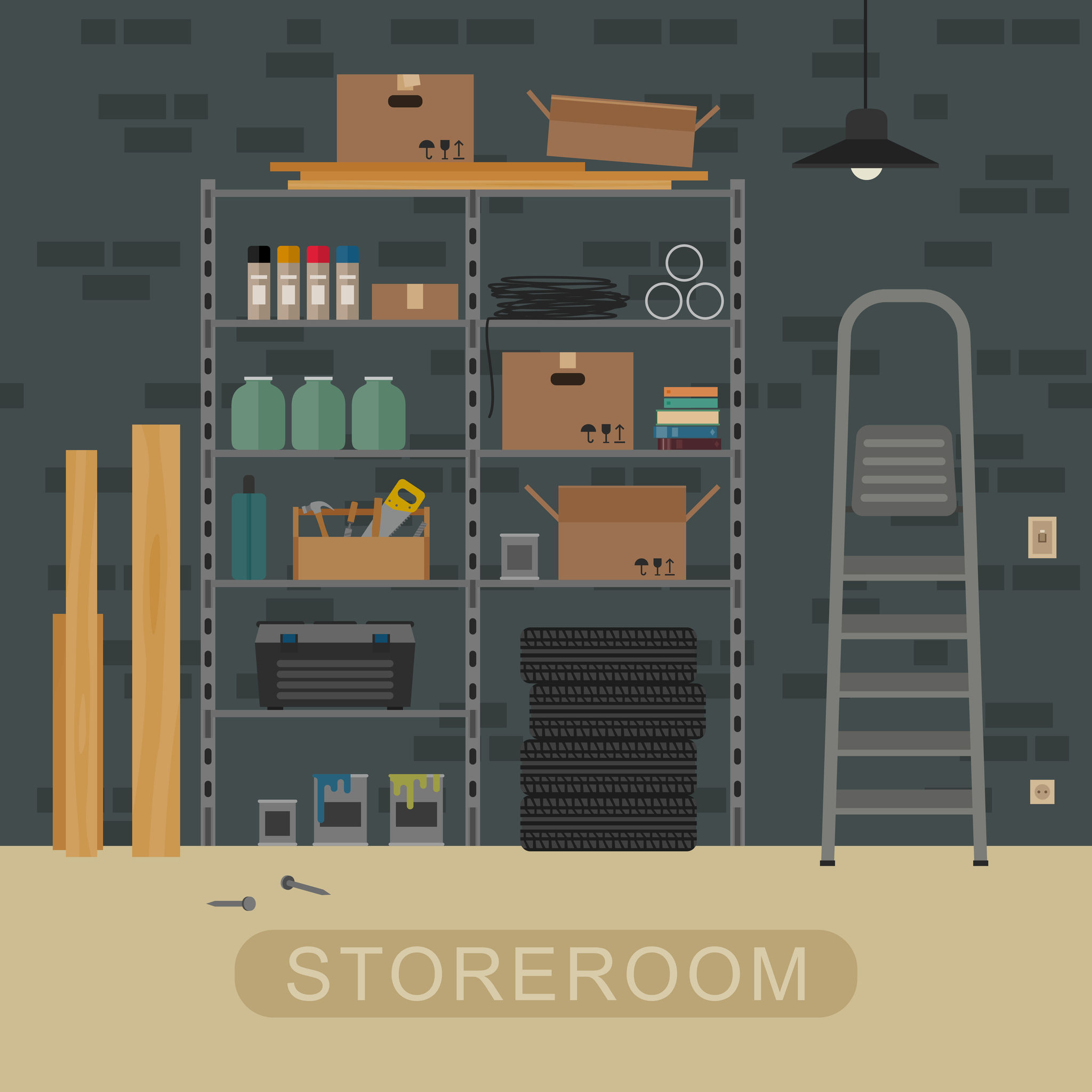 storage room graphic