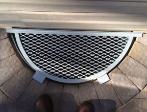 semicicle-metal-grate-cover
