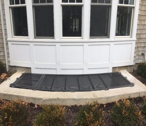 100 x 37 Grate with Escape Hatch on Extra Large Wells Custom