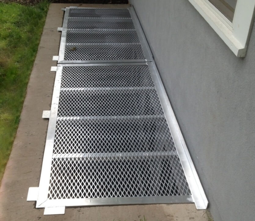 142x35 two piece grate