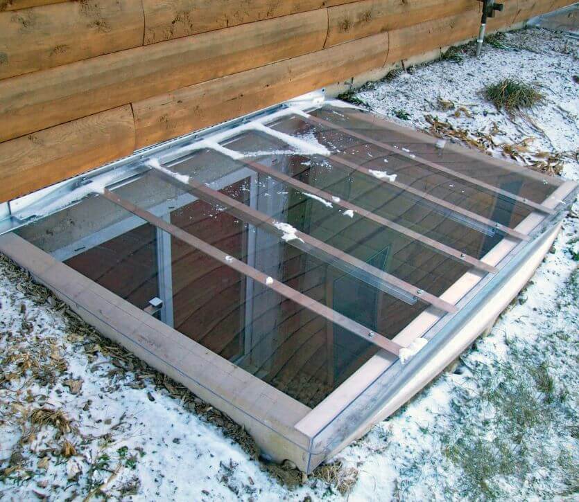 60 x 49 Sloped Cover on Large Plastic Wells