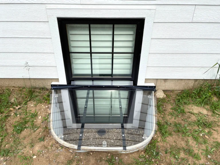 55x39 Sloped window well cover