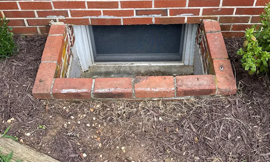 Concrete block (or brick) wells