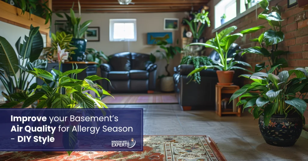Improve your Basement's Air Quality for Allergy Season