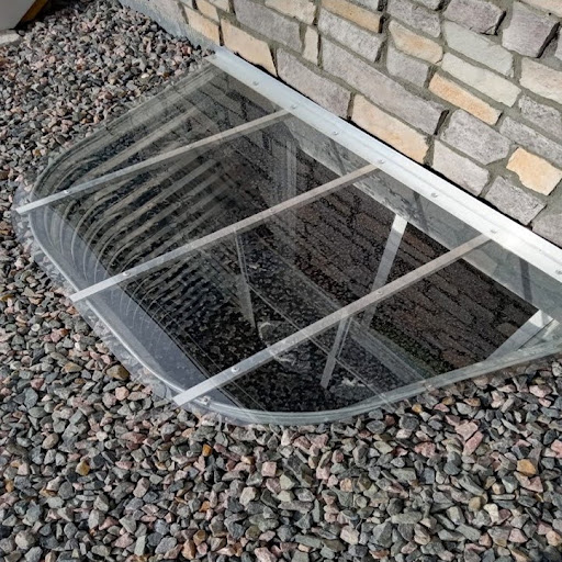 plastic window well cover